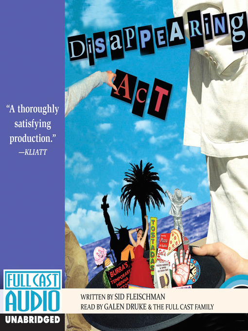 Title details for Disappearing Act by Sid Fleischman - Available